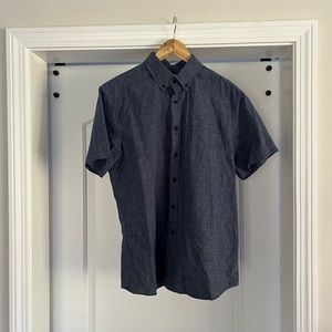 Taylor Stitch The Jack Short Sleeve Shirt Size 42